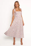 Hayden Maxi Dress Purple Floral