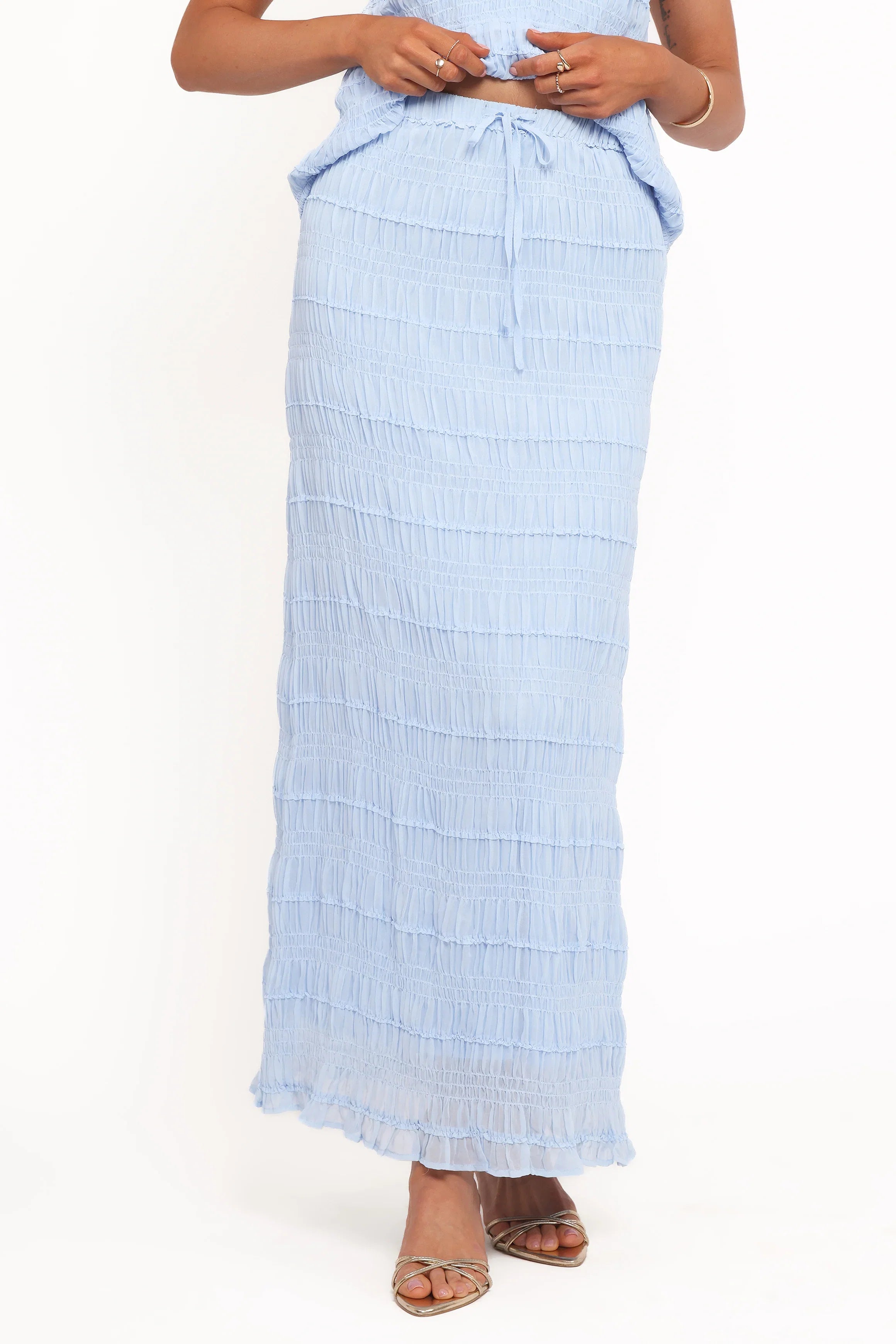 Valana Skirt Powder Blue