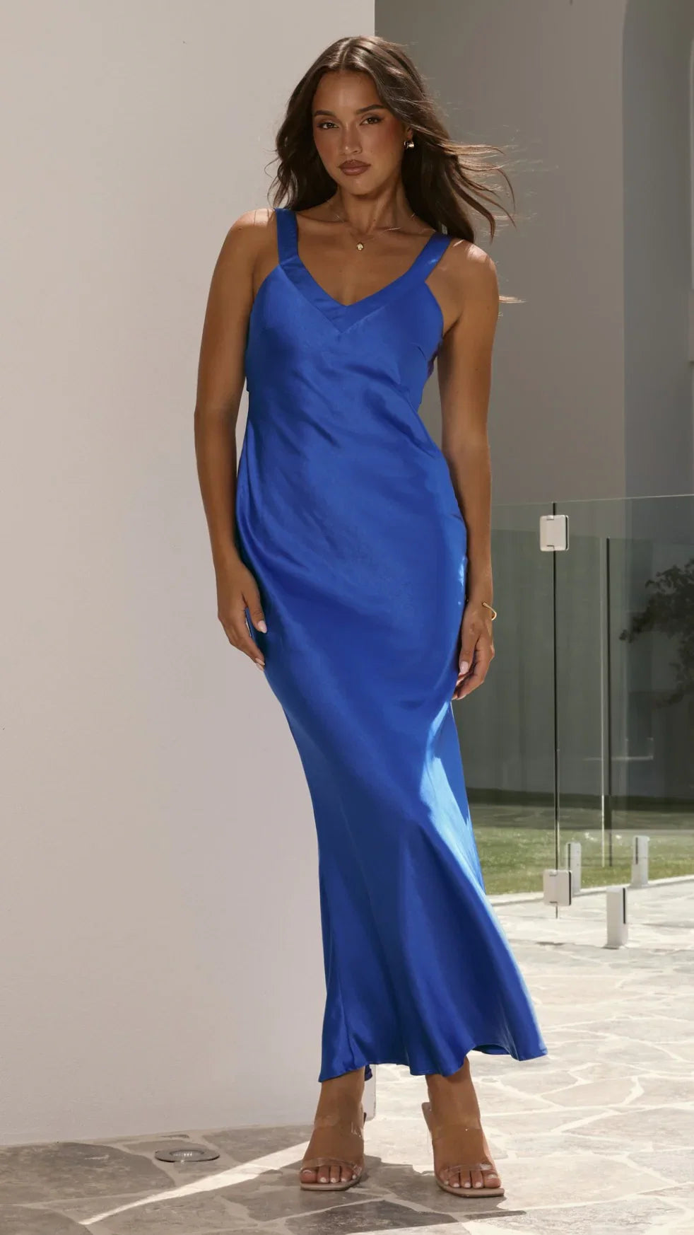 Andie Maxi Dress Royal Blue