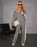 Sunday Snooze Knit Contrast Sweater