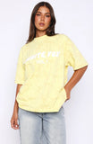 Vol 1 Oversized Tee Lemon Bow