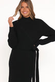 Aerin Knit Dress Black