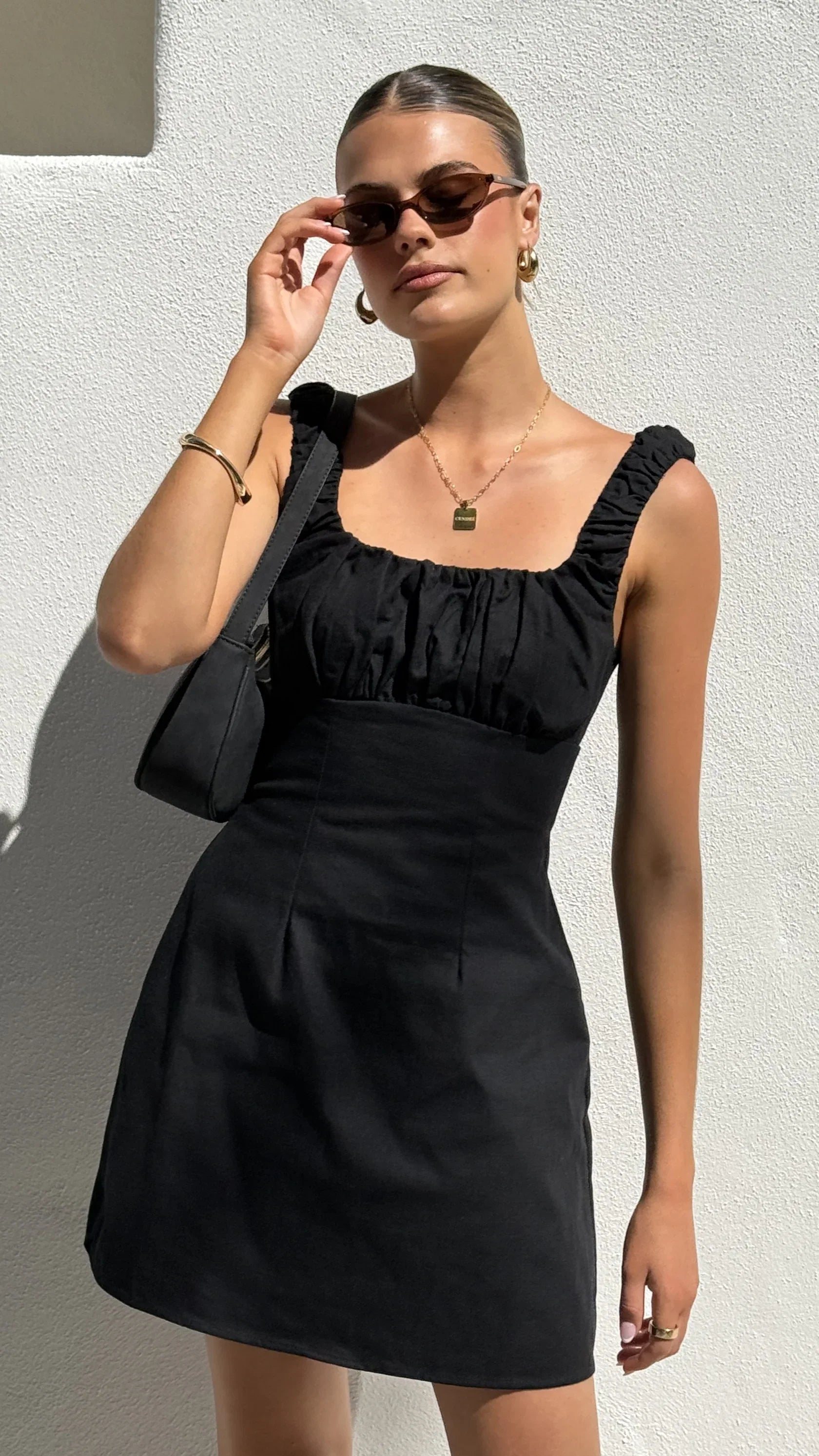 Adley Mini Dress Black