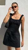 Adley Mini Dress Black