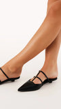Carver Ballet Flats Black