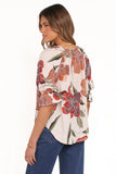 Bertha Top Fall Floral