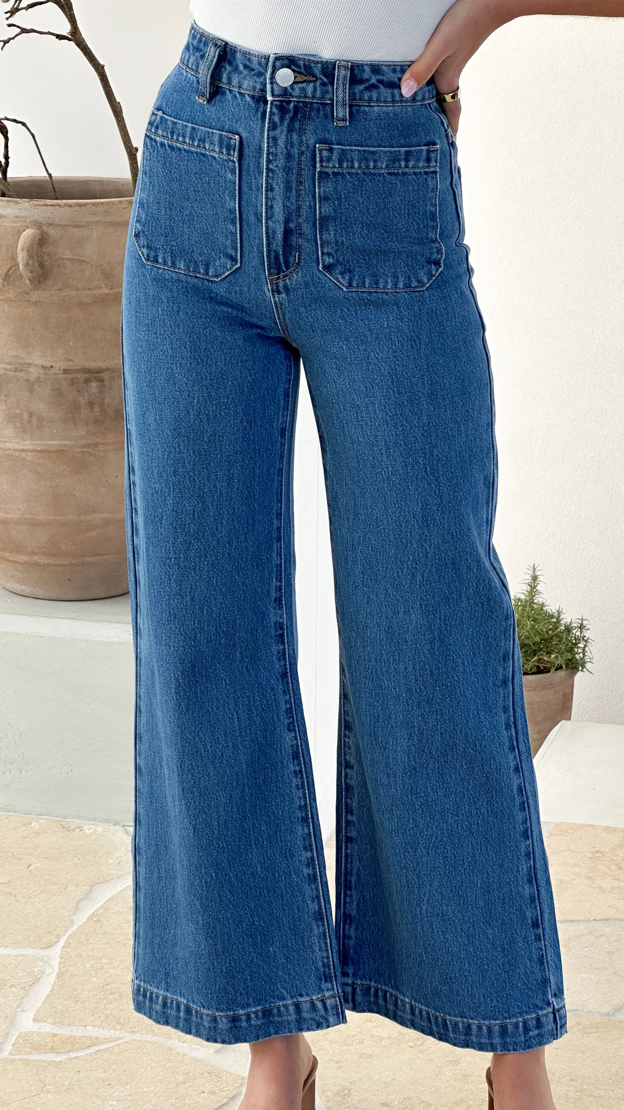 Rollas Sailor Jean Ashley Blue