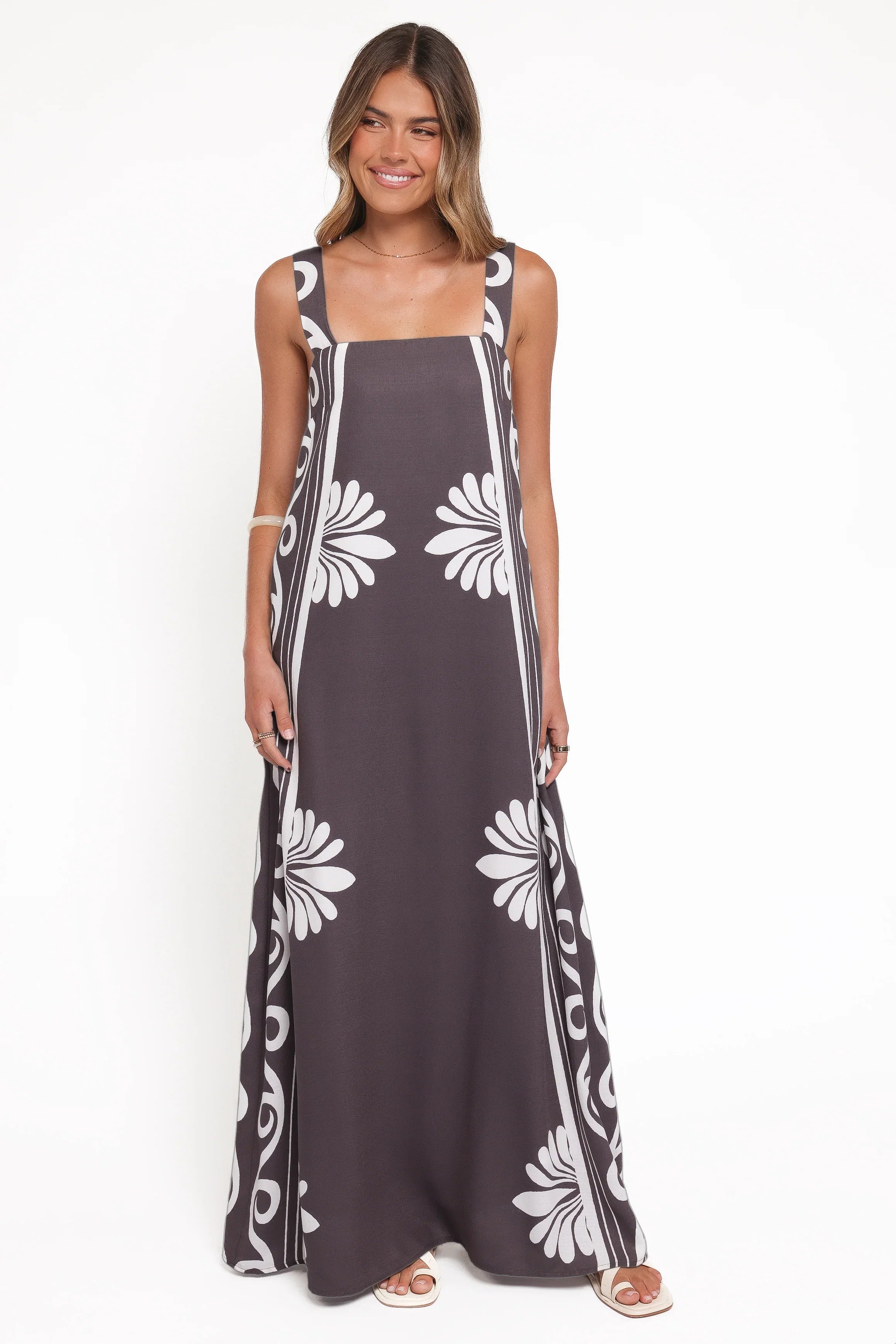 Valeria Maxi Dress Espresso