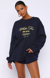 Closer To You Long Sleeve Tee Navy