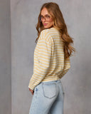 Easy Days Striped Knit Sweater