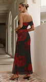 Freeda Maxi Dress Black Floral