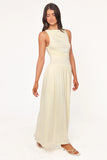 Shirley Maxi Dress Butter Yellow