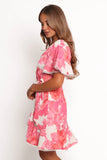 Jem Mini Dress Pink Floral