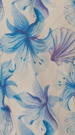 Zarie Mini Dress Ocean Bloom