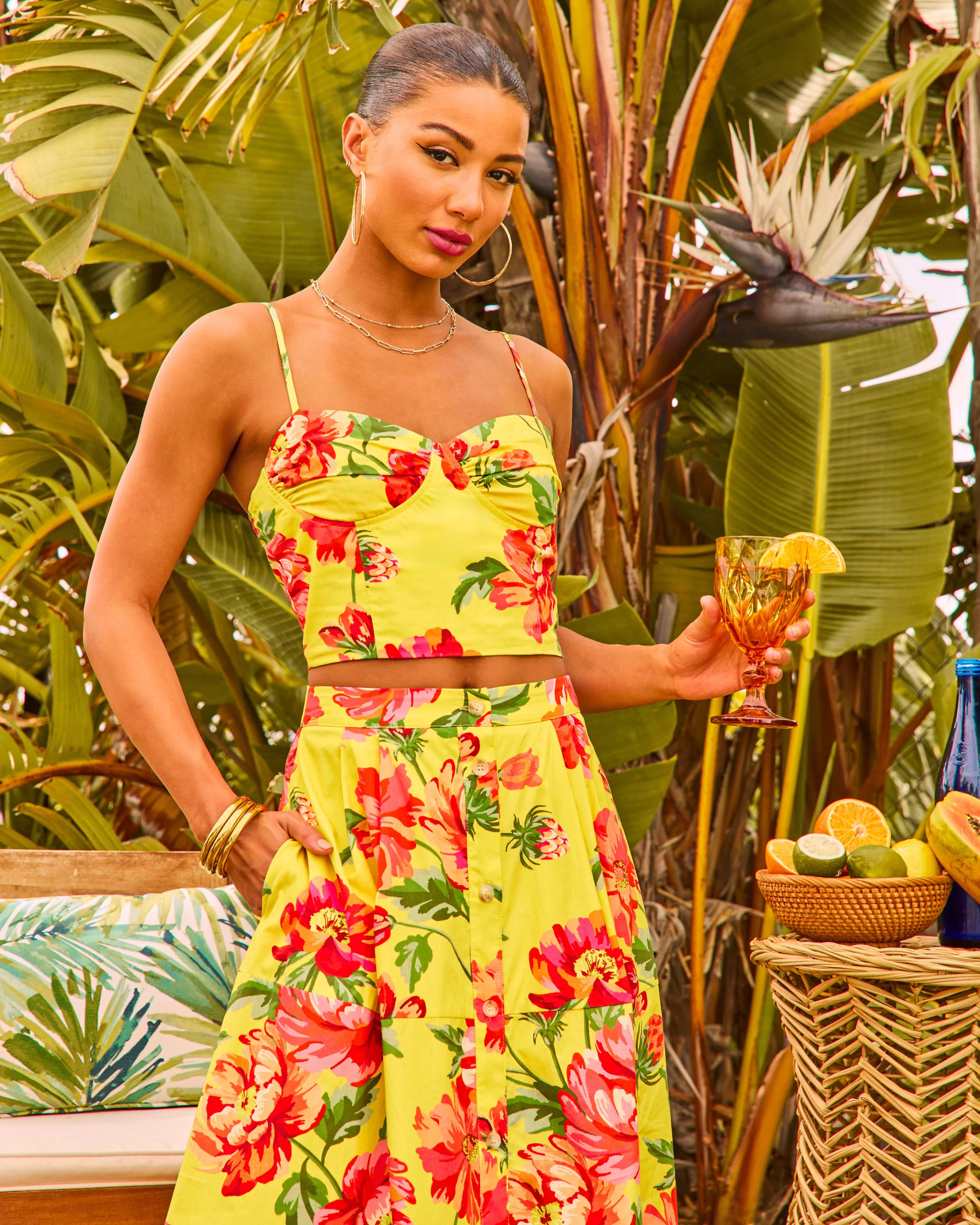 Blossom Sugar Floral Print Top