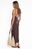 Fiona Maxi Dress Espresso