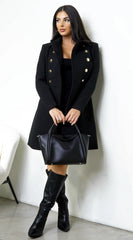 Miro Peacoat Black