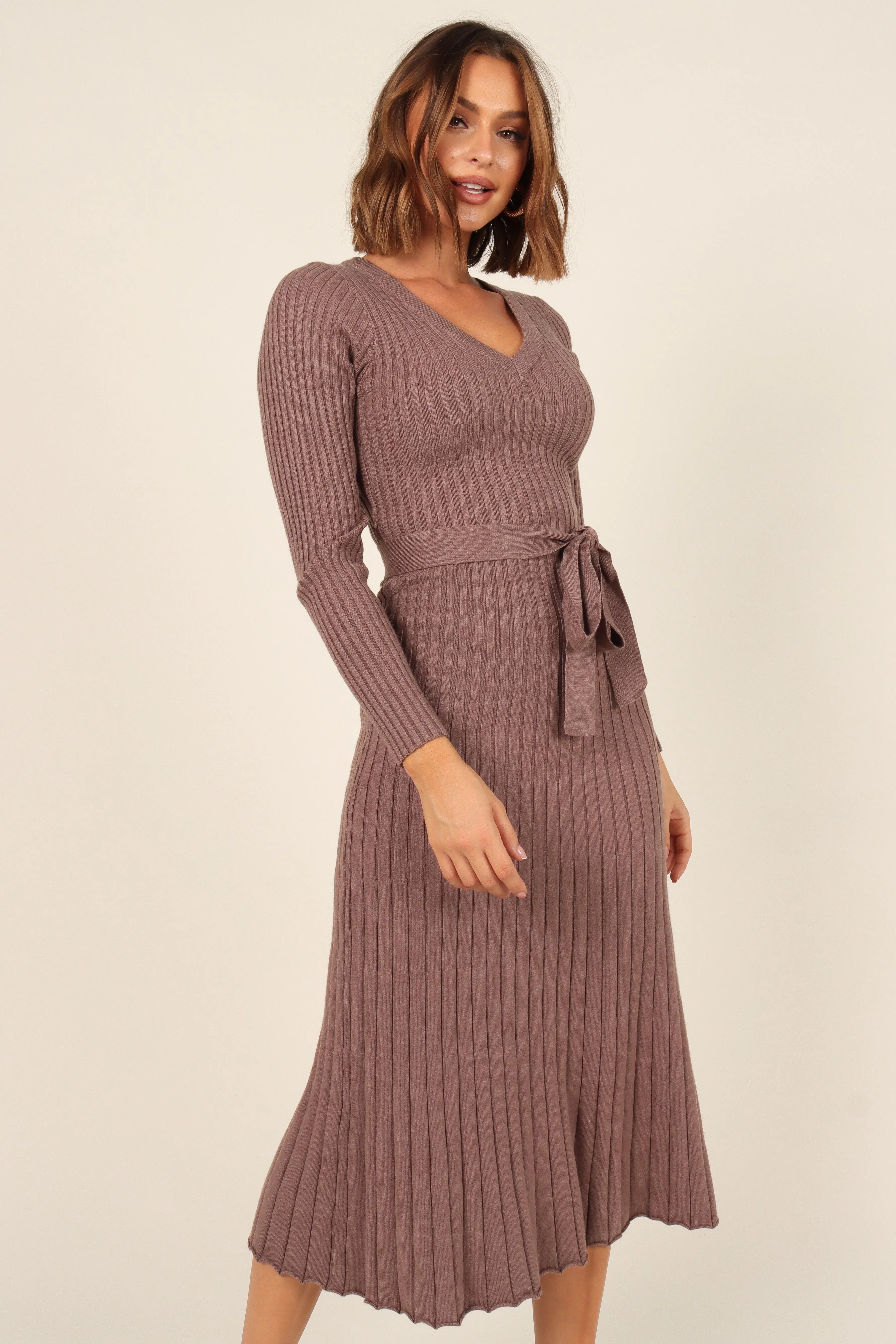 Reigan Dress Mocha