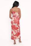 Jasmine Maxi Dress Red Floral
