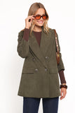 Madi Corduroy Blazer Olive