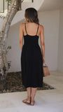 Zoey Midi Dress Black