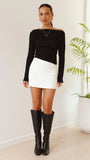Lakin Long Sleeve Top Black