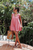 Jorah Mini Dress Petal Pink