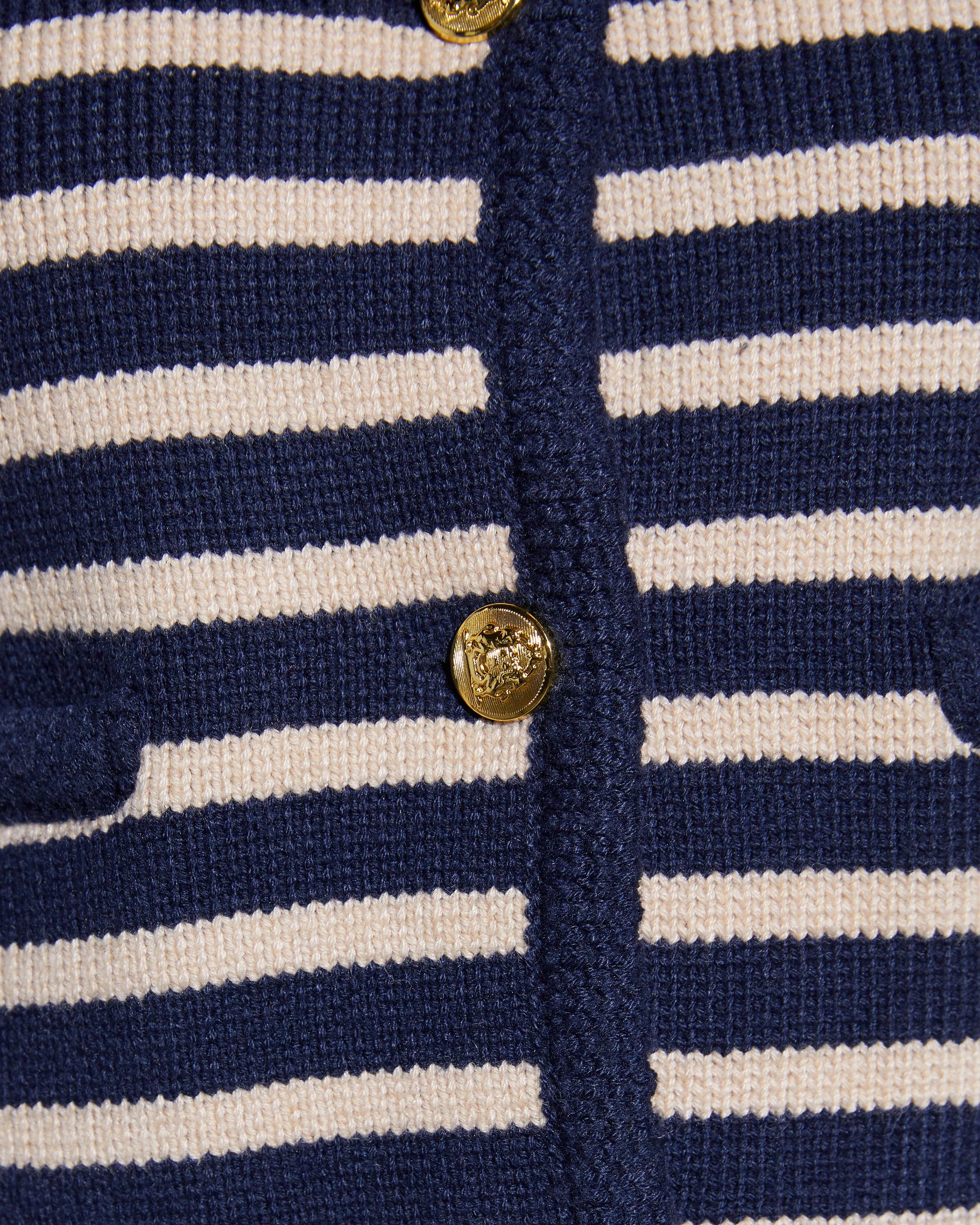 Patterson Striped Knit Jacket