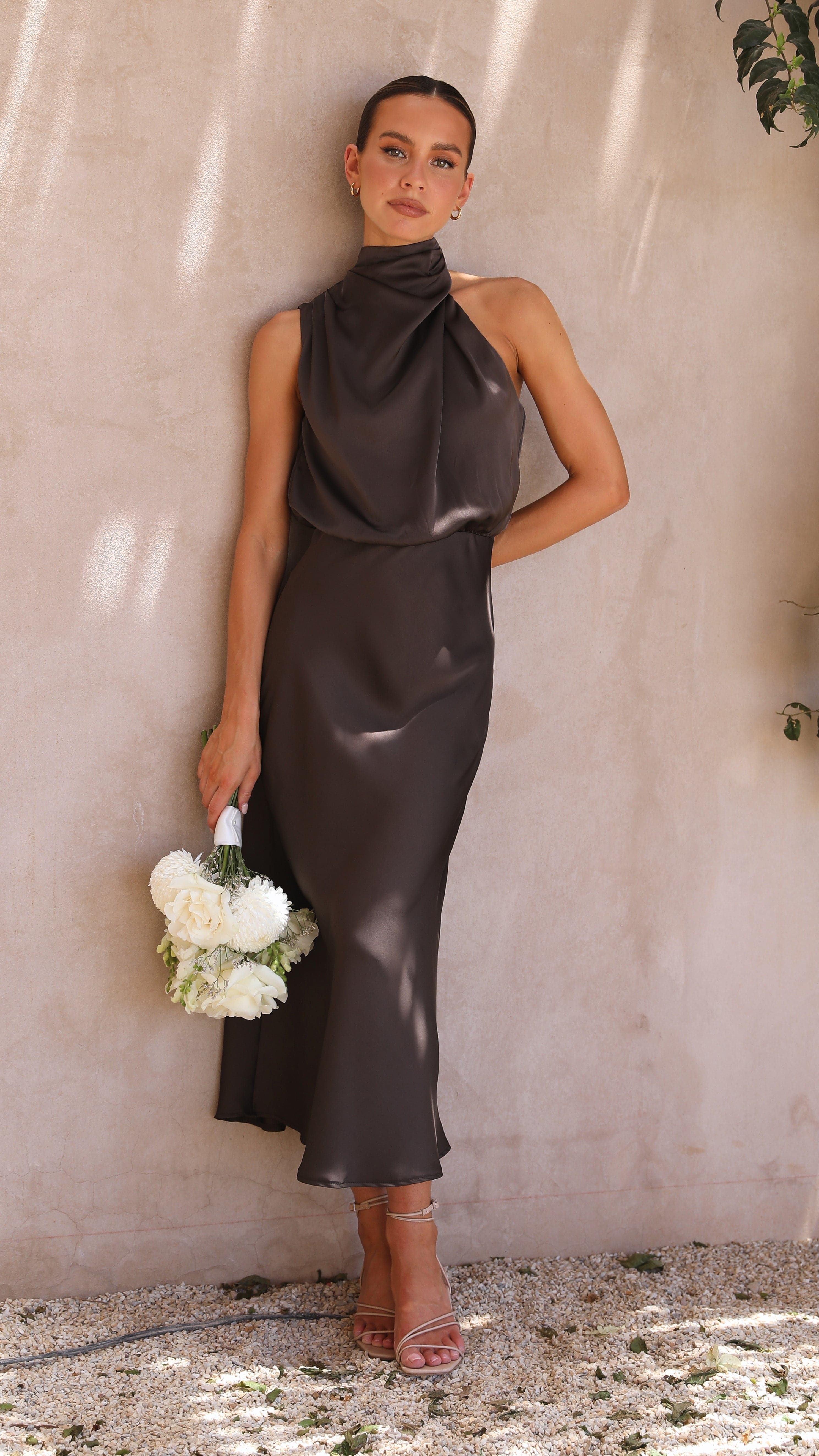 Esther Maxi Dress Espresso