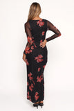Hilda Maxi Dress Black Floral