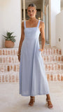 Zina Maxi Dress Blue