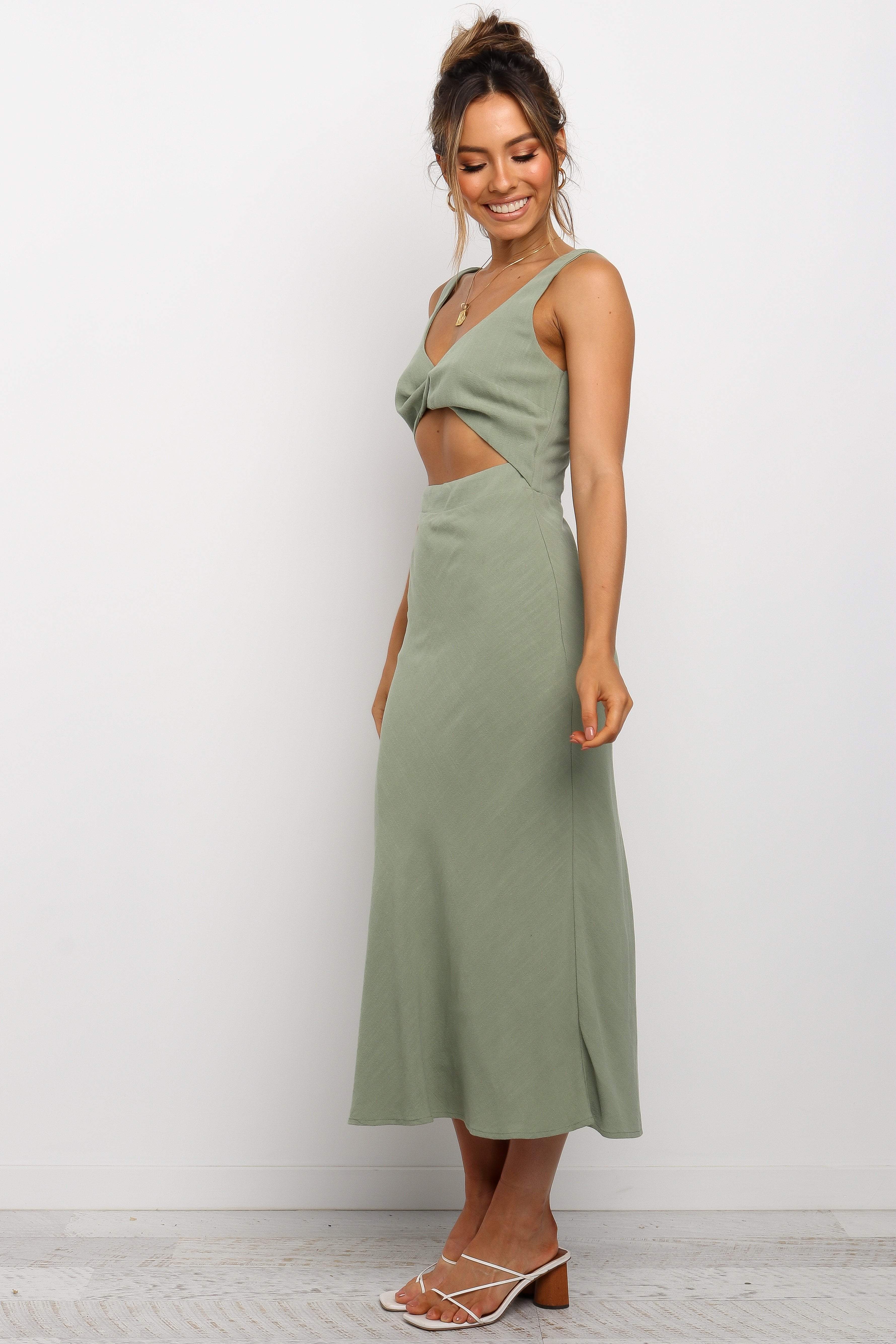 Apollo Dress Olive