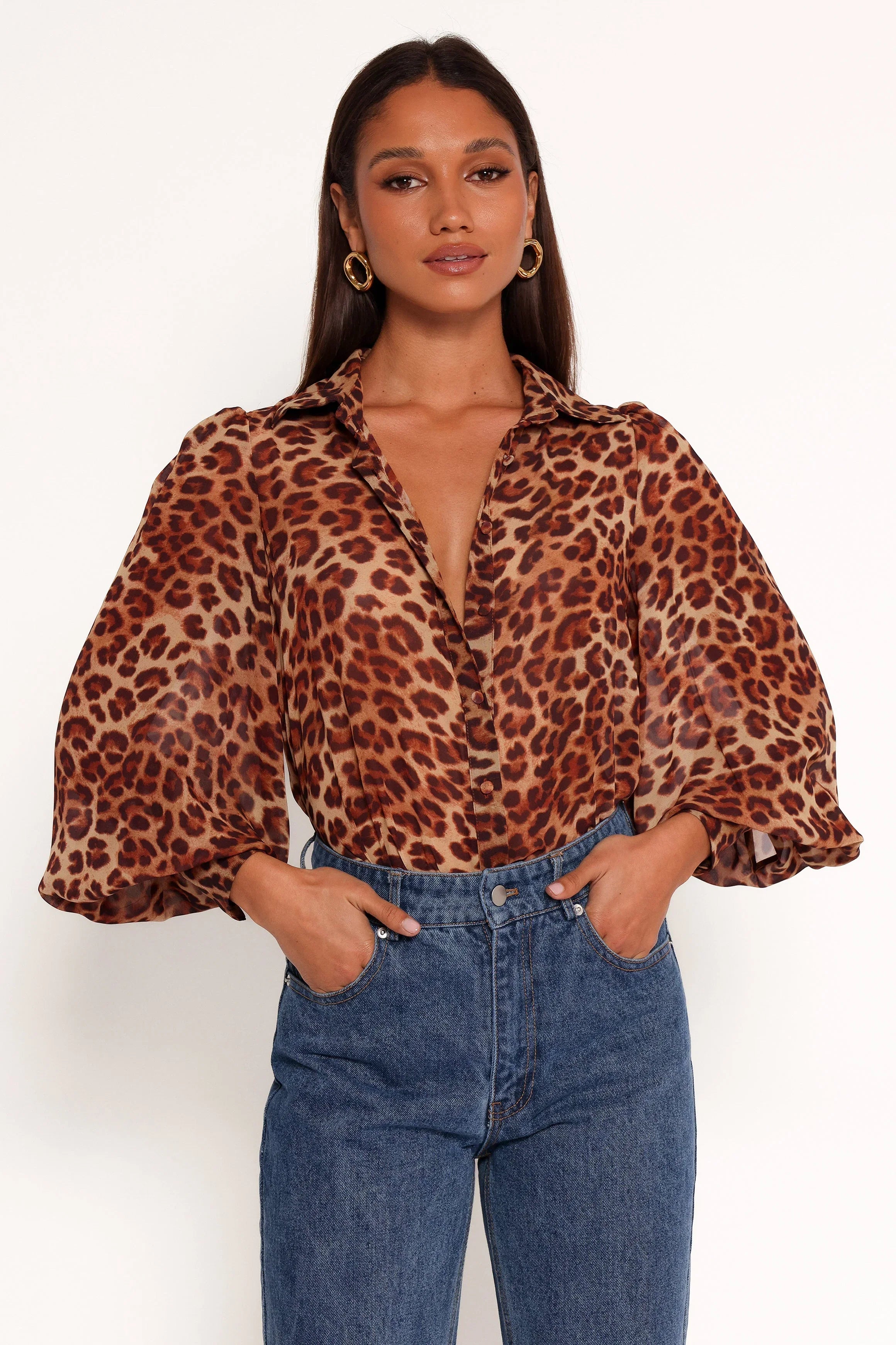 Fleetwood Blouse Leopard