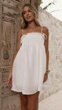 Wyomie Mini Dress White