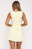 Guest Of Honour Mini Dress Lemon