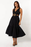 Carmella Midi Dress Black