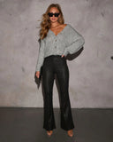 Kylie Faux Leather Pants