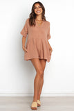 Winny Romper Mocha