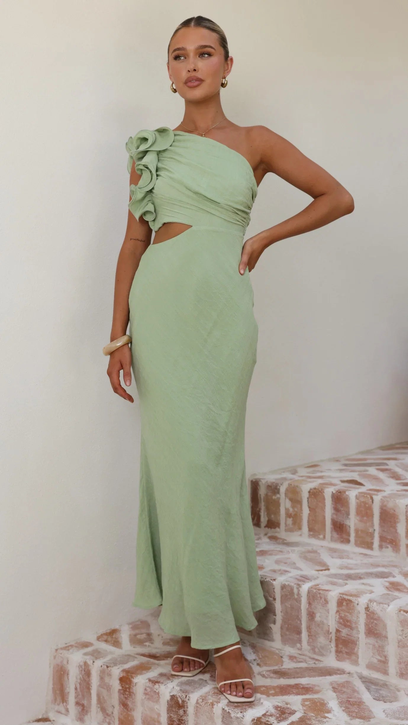 Amina Maxi Dress Sage
