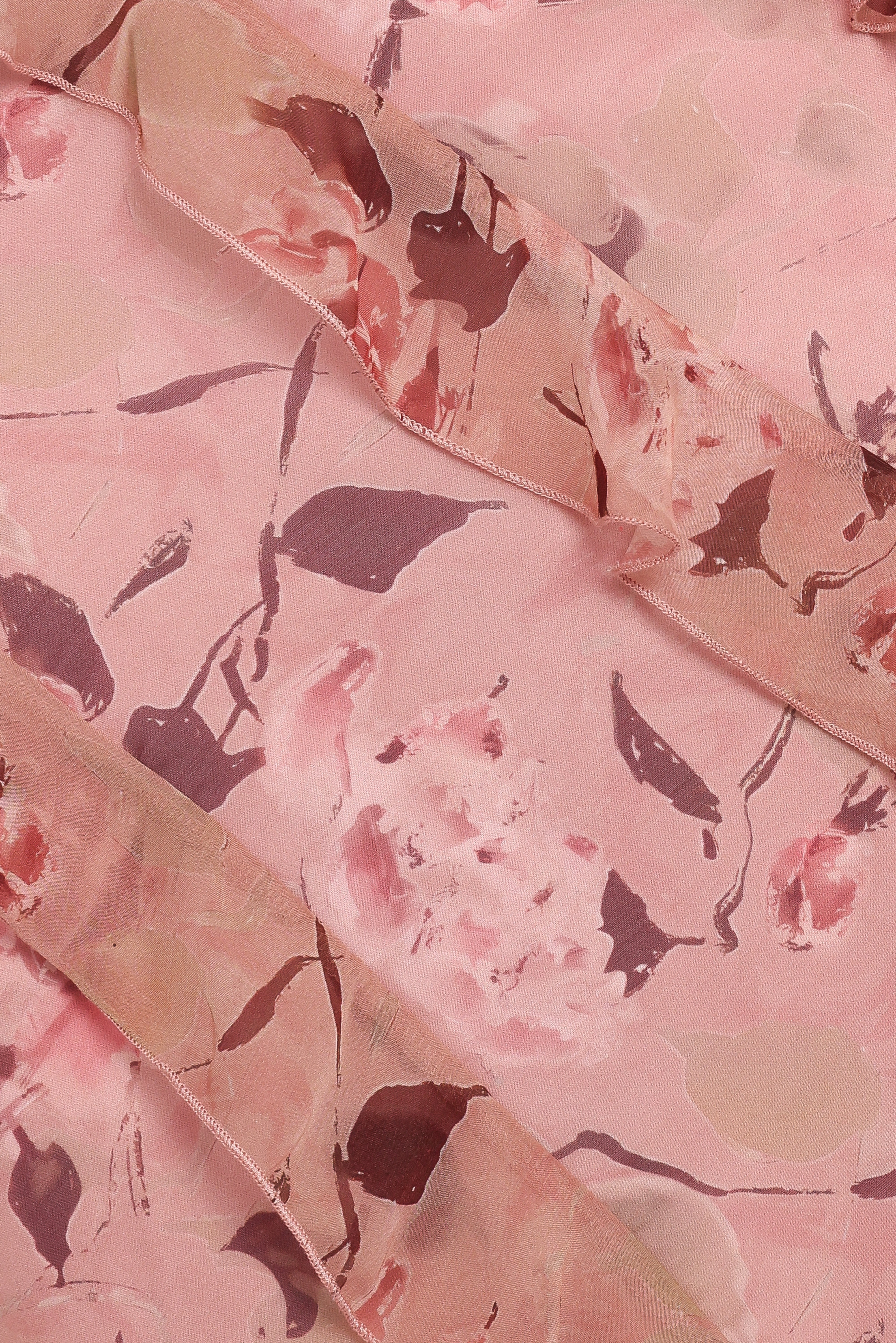 Ciao Ruffles Maxi Dress Pale Pink Floral