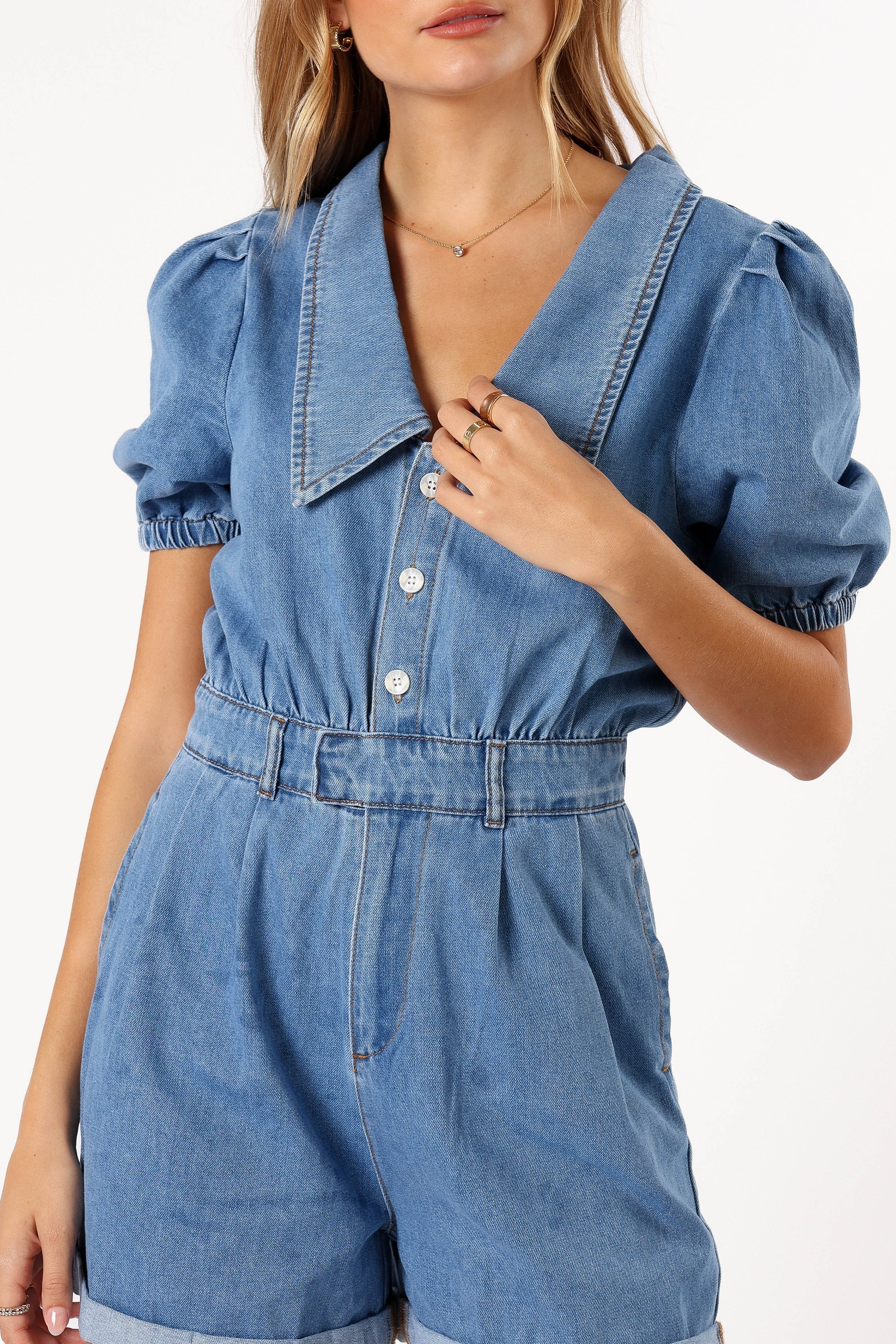 Harry Romper Medium Denim