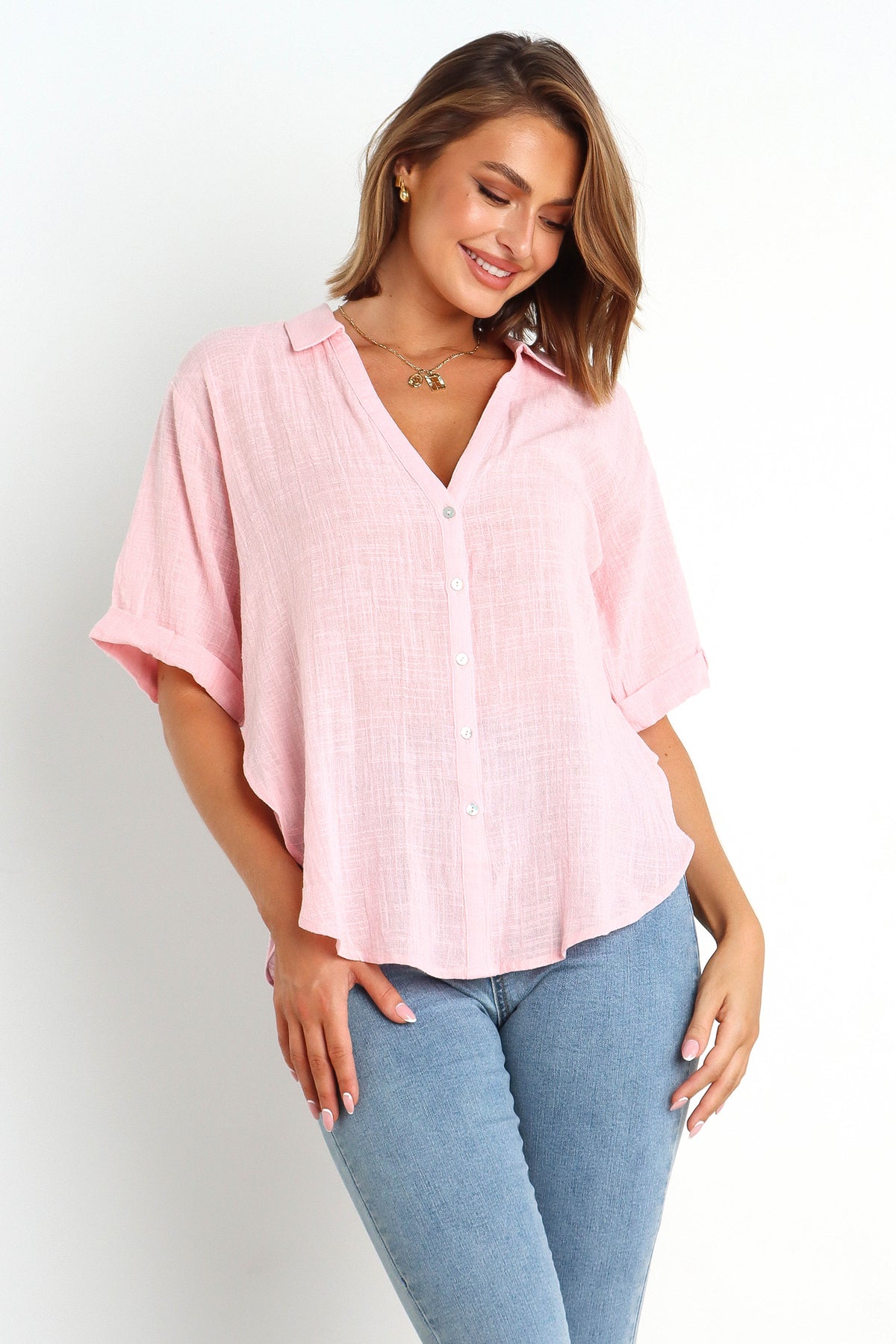 Dion Top Pink