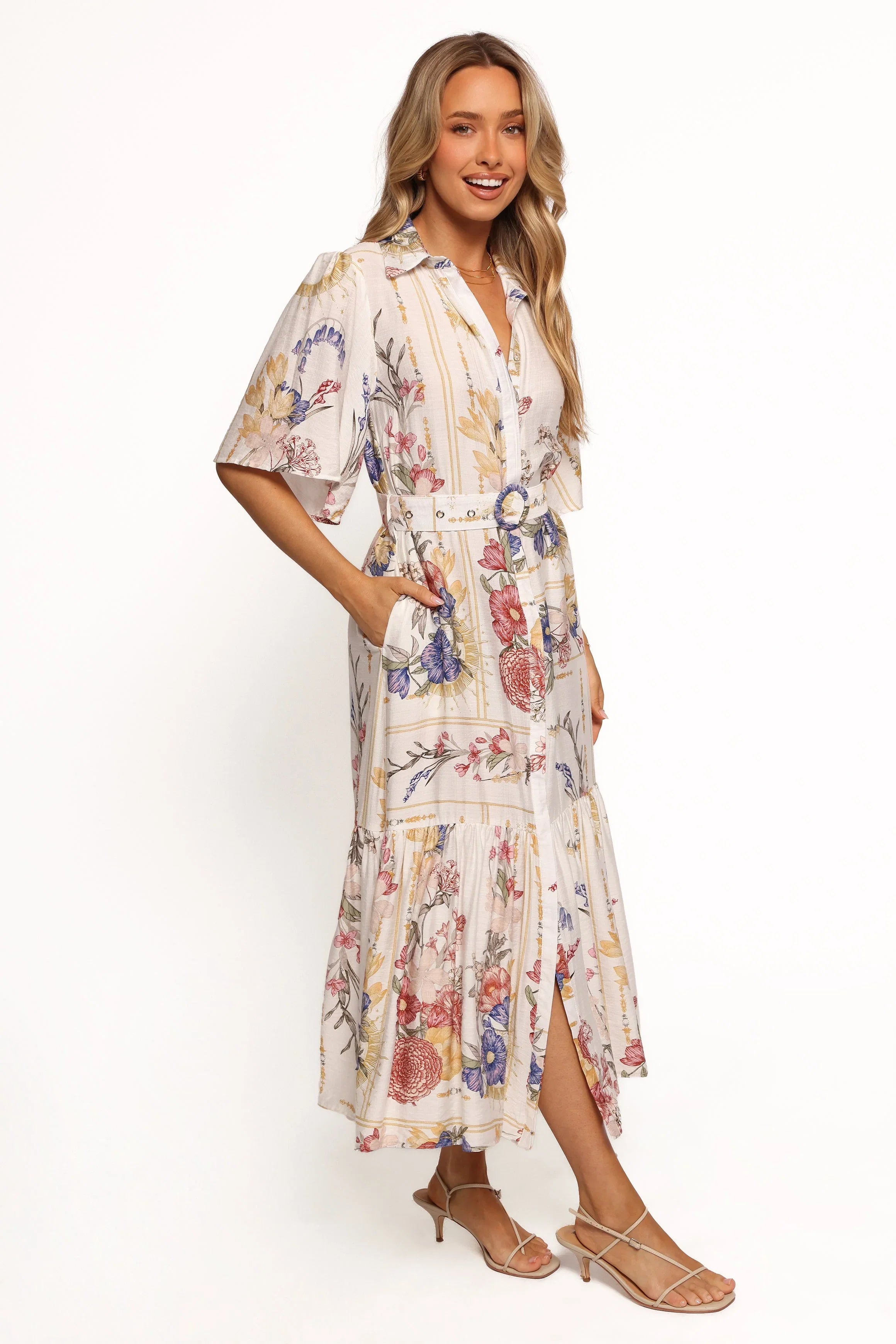 Zaya Midi Dress Floral