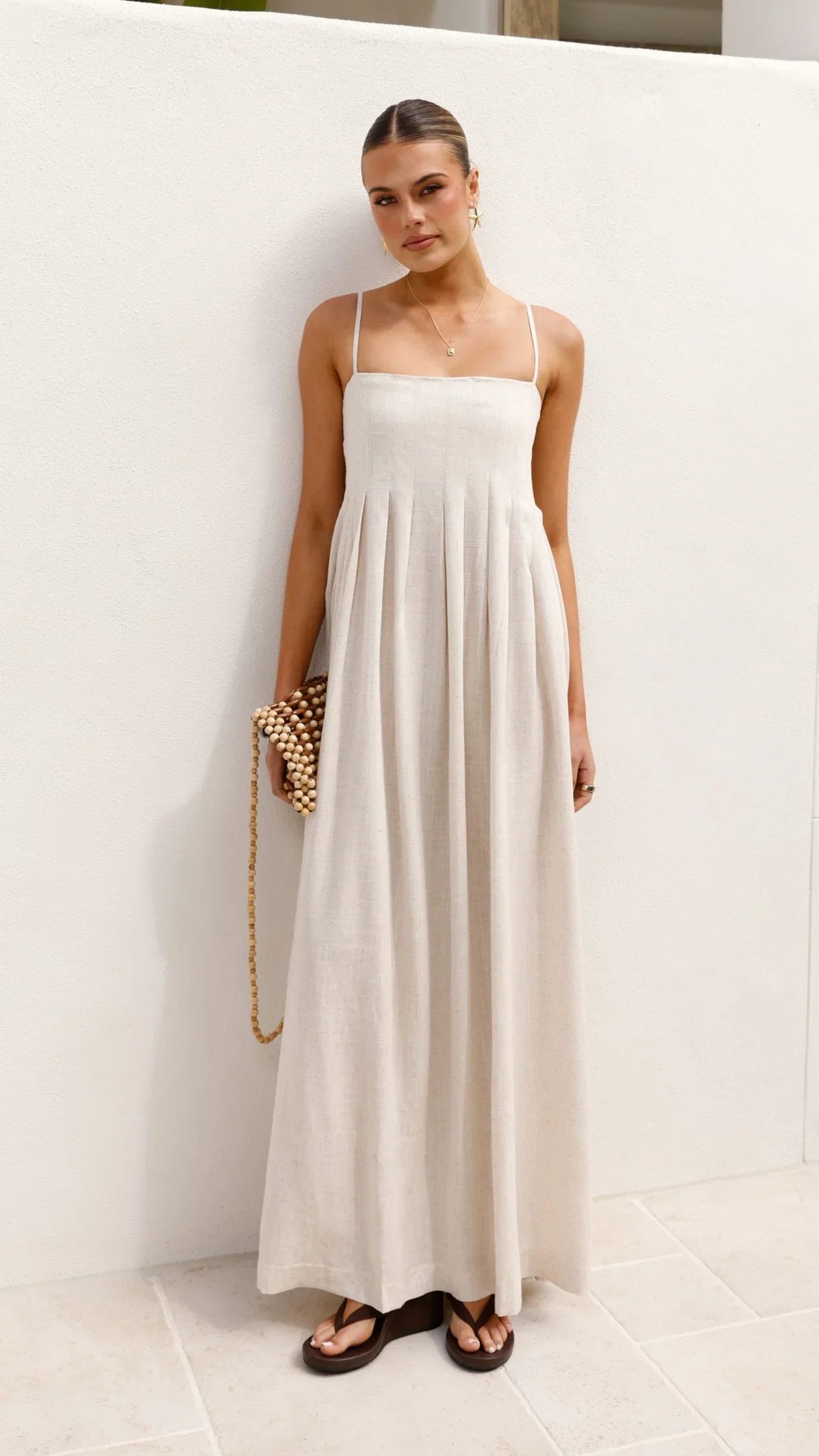 Pippy Maxi Dress Natural