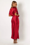 Ricki Maxi Dress Ruby Wine