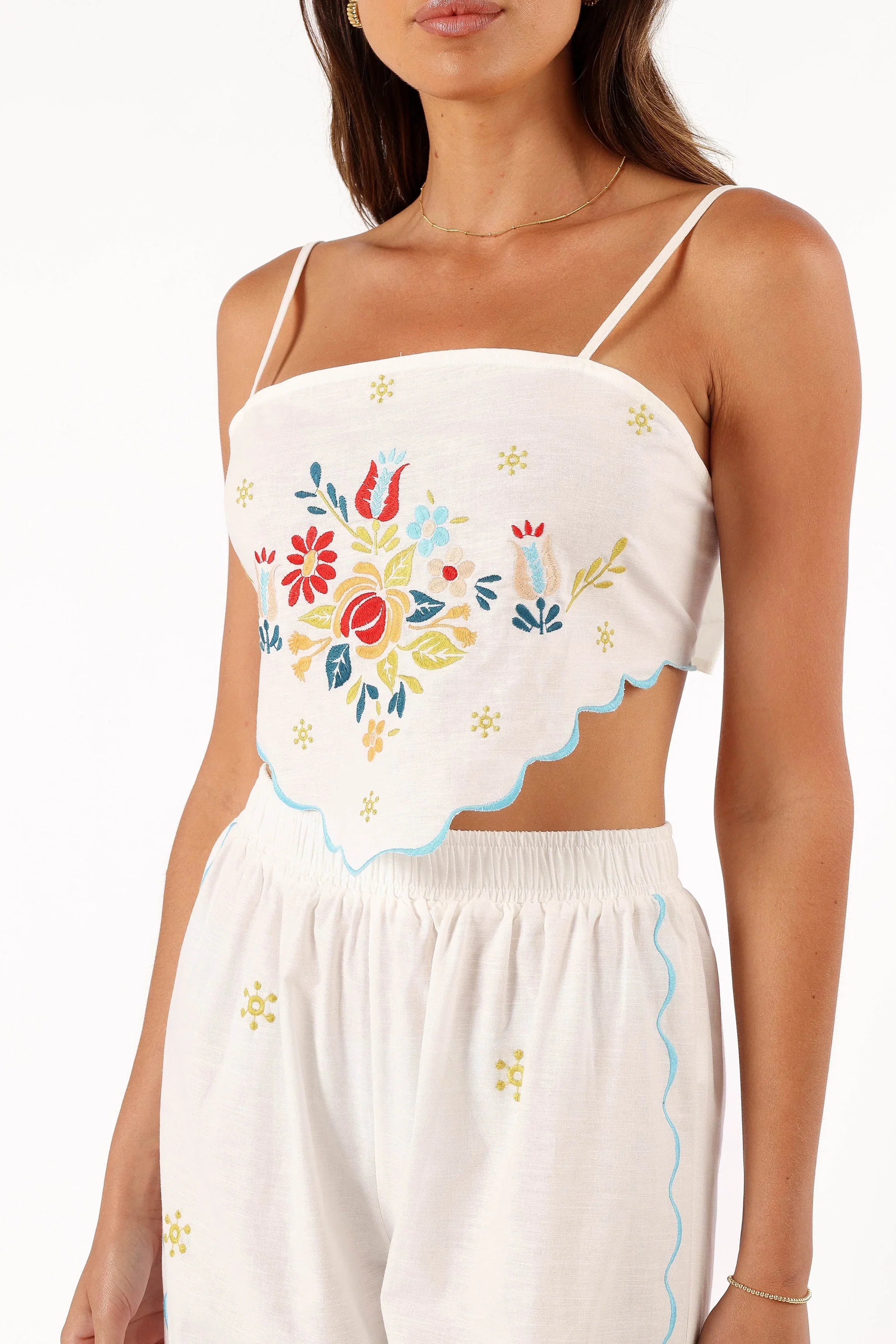 Elizabeth Pant Set Off White