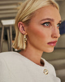 Endless Love Rhinestone Studded Hoops