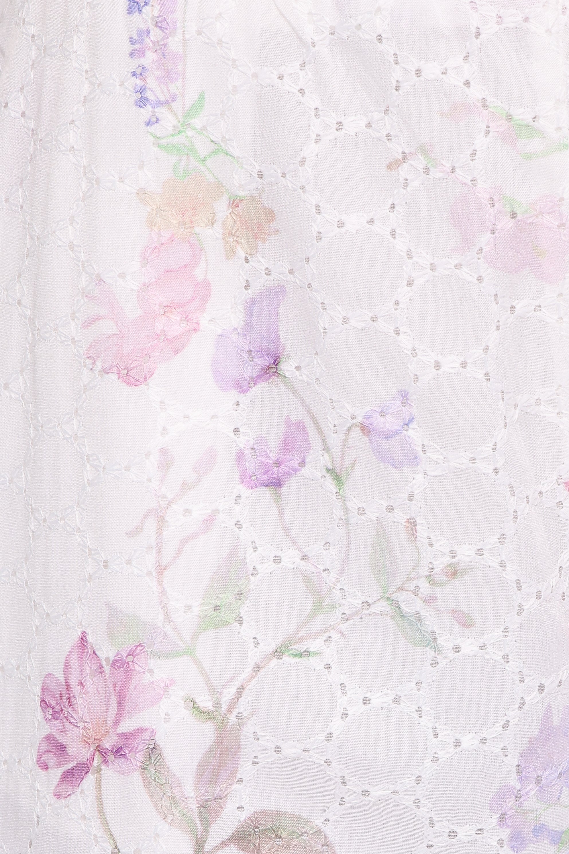 Adams Fitted Pant Purple Floral