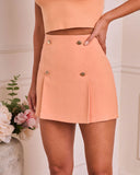 Nessia Pleated Mini Skirt