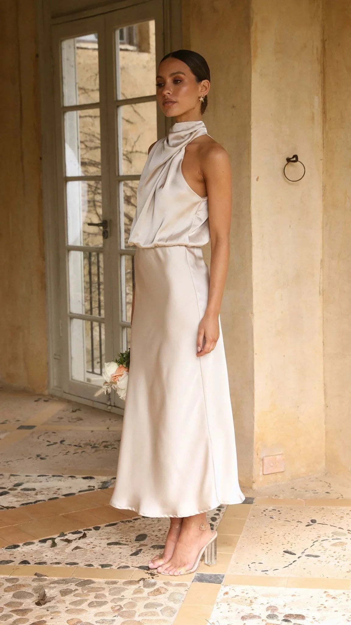 Esther Maxi Dress Champagne
